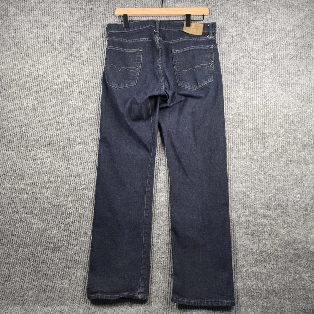 Polo Ralph Lauren Varick Slim Straight Jeans Mens 32x30 Dark Wash Stretch Casual